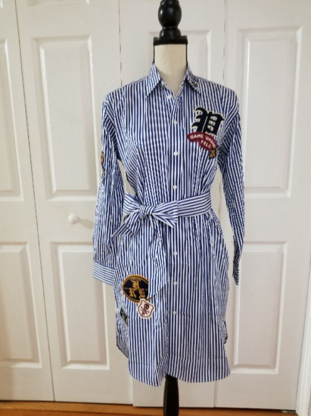 Rare Ralph Lauren patched shirt dress size 14 
But runs small like a 10/12 large
